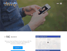 Tablet Screenshot of fwcbranson.com